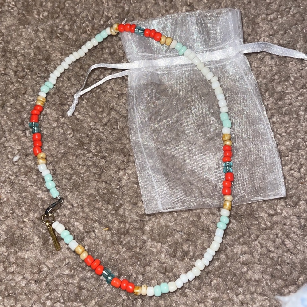 Beaded choker